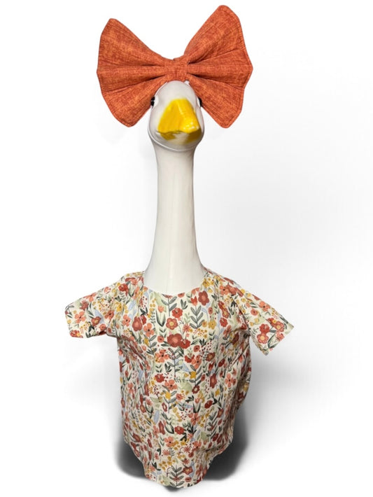 Floral Dress & Bow